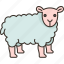 sheep, animal, agriculture, livestock, domestic 
