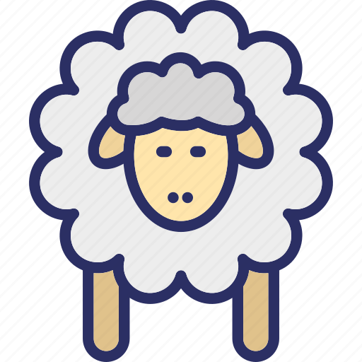Easter, event, celebration, mutton, ram, sheep, animal icon - Download on Iconfinder