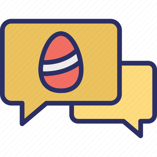 Easter, chat, festival, invitation icon - Download on Iconfinder