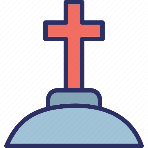 Easter, event, celebration, cemetery, christian graveyard, christianity, cross icon - Download on Iconfinder