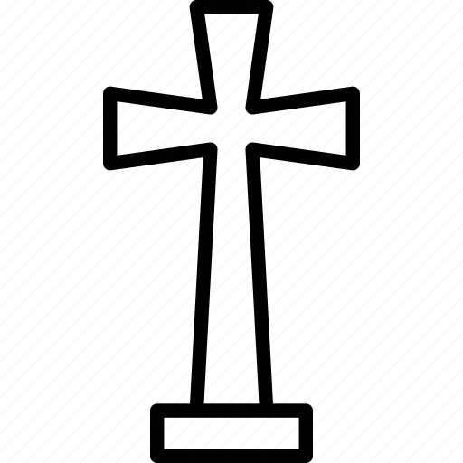Christian cross, christianity, cross, crucifix, religious icon - Download on Iconfinder