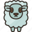 sheep, easter, animal, cute, celebrate 