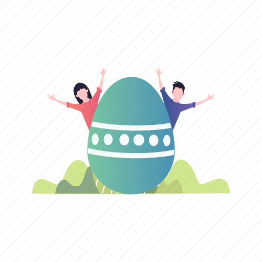 Park, egg, easter, playing, fun icon - Download on Iconfinder