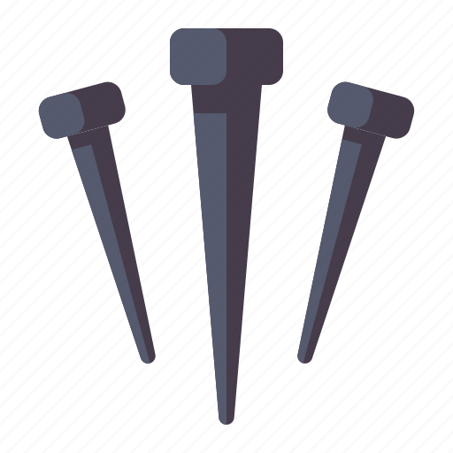 Nails, iron, nail icon - Download on Iconfinder