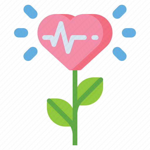 New, life, heart, flower icon - Download on Iconfinder