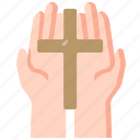 pray, cross, cultures, religion, hands, gesture, sign, cult, catholic