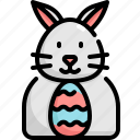bunny, day, decoration, easter, egg, holiday, rabbit