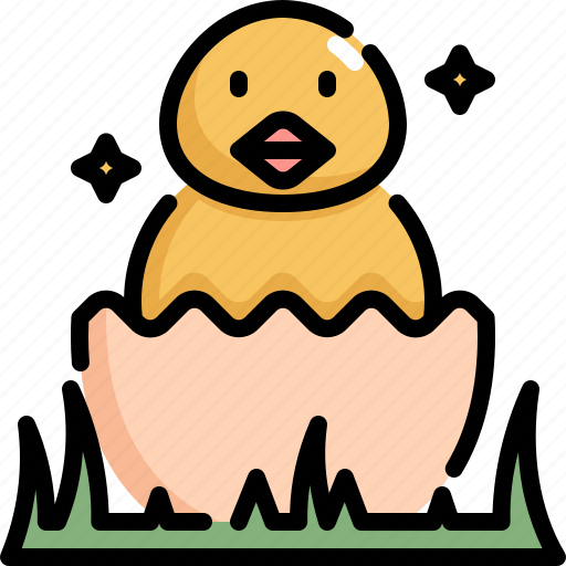Chicken, day, decoration, easter, egg, eggs, holiday icon - Download on Iconfinder