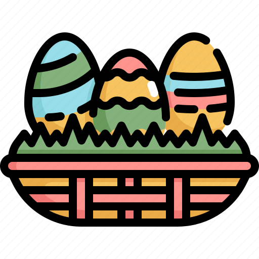 Basket, day, decoration, easter, egg, eggs, holiday icon - Download on Iconfinder