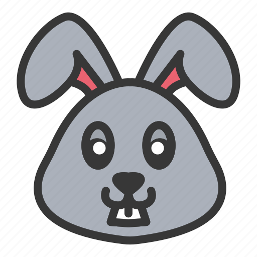 Animal, bunny, cute, easter, face, rabbit icon - Download on Iconfinder