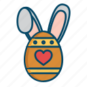 bunny, easter, easter egg, rabbit