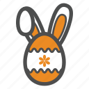bunny, easter, egg, holiday, rabbit