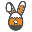 bunny, easter, egg, holiday, rabbit 