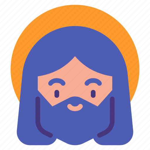Jesus, christian, risen, easter, resurrection, bible, happy icon - Download on Iconfinder