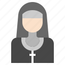 nun, christian, religious, occupation, job