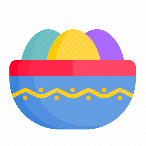 Bowl, celebration, easter, egg, eggs, festival, holiday icon - Download on Iconfinder