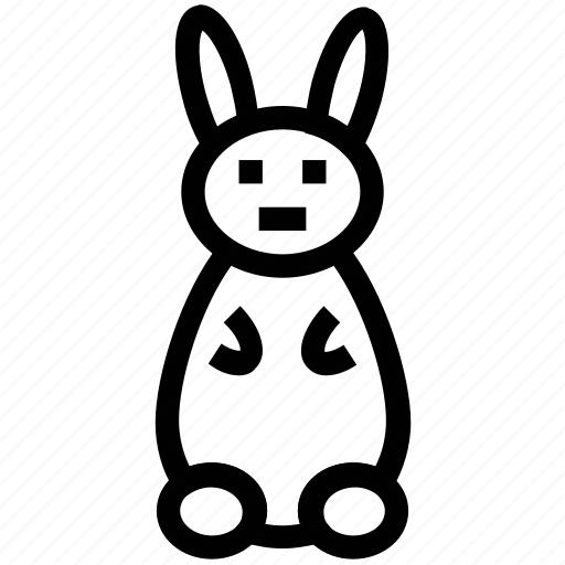 Easter bunny, easter hare, easter rabbit, happy easter icon - Download on Iconfinder