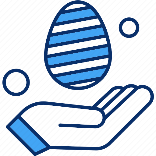Egg, hand, easter icon - Download on Iconfinder