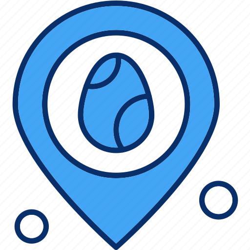 Egg, location, map, pin icon - Download on Iconfinder