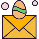 chat, easter, mail, message