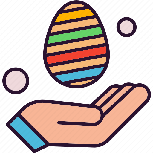 Egg, hand, easter, eggs icon - Download on Iconfinder
