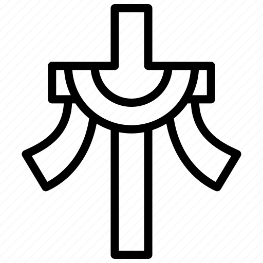 Cross, easter, christian, jesus, crucifix, god, bible icon - Download on Iconfinder