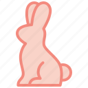 bunny, chocolate, easter, rabbit, cute, candy, sweet