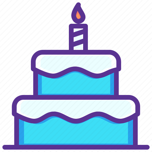 Birthday, cake, candle, celebration, christmas, easter, festival icon - Download on Iconfinder