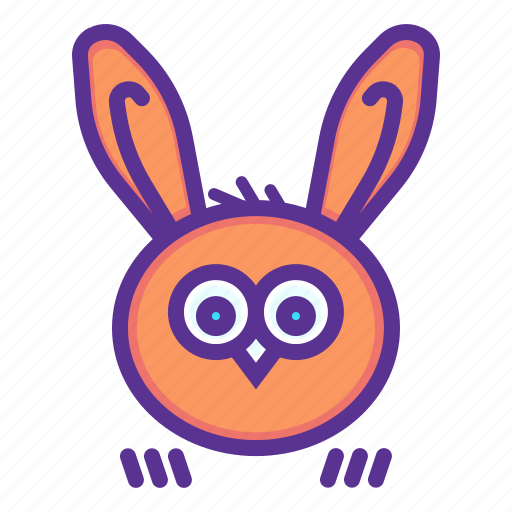 Bunny, ears, easter, owl, rabbit icon - Download on Iconfinder
