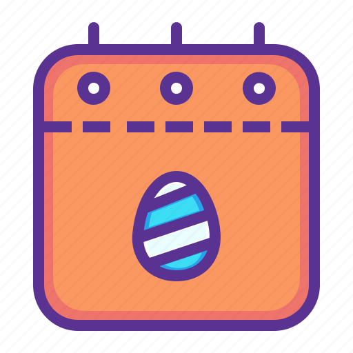 Calendar, countdown, date, easter, event, festival icon - Download on Iconfinder