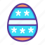decorated, decoration, dots, easter, egg, paschal, stripes 