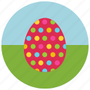 egg, easter, coloured