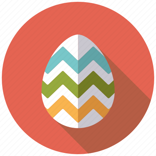 Colorful, easter, egg, holidays, painted, pattern, tinted icon - Download on Iconfinder