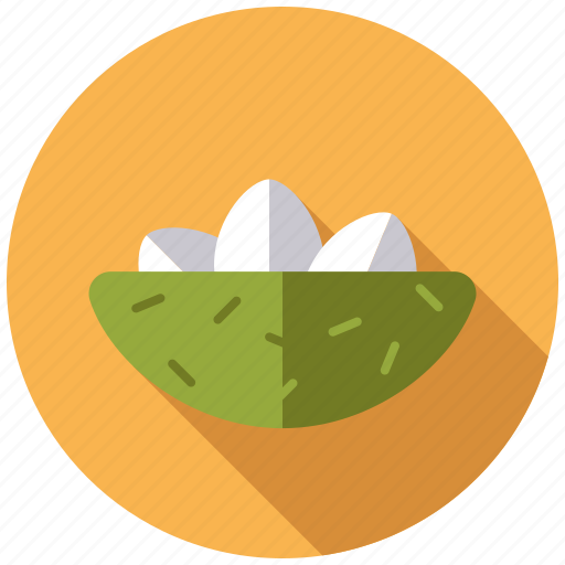 Basket, easter, eggs, gift, grass, holidays, nest icon - Download on Iconfinder