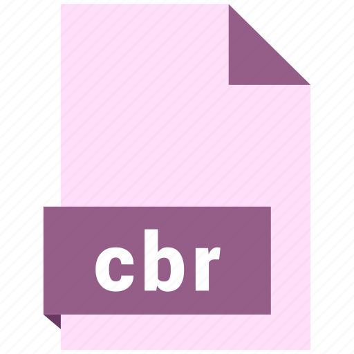 Cbr, document, ebook, file, format icon - Download on Iconfinder
