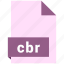 cbr, document, ebook, file, format 