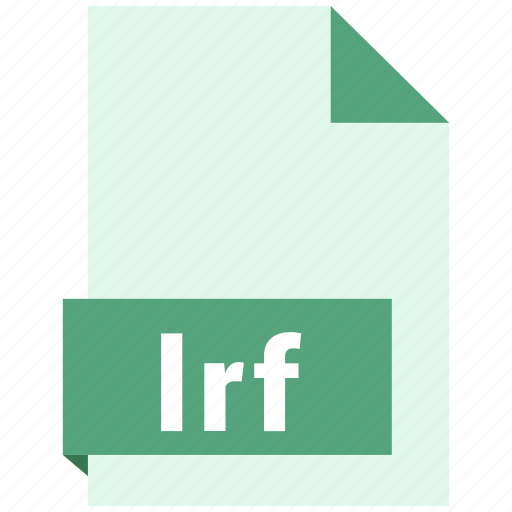 Document, ebook, file, format, lrf icon - Download on Iconfinder