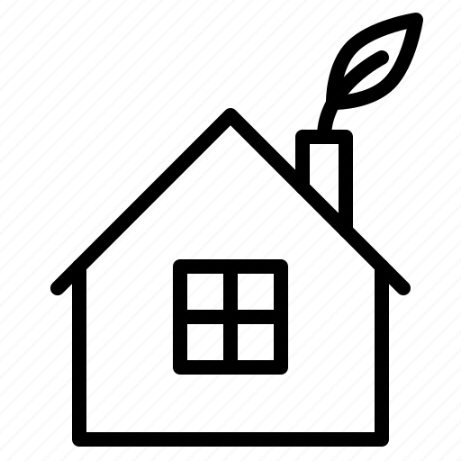 House, green, eco, environment, ecology, smart, home icon - Download on Iconfinder