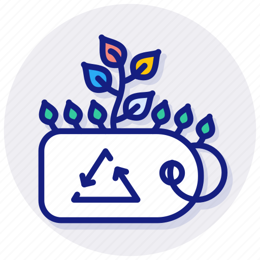 Eco, tag, ecology, green, leafs, nature, friendly icon - Download on Iconfinder