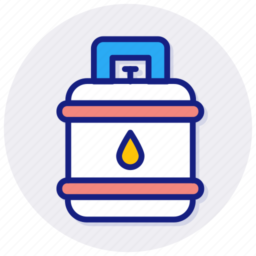 Cylinder, gas, lpg, natural, propane, appliance, container icon - Download on Iconfinder