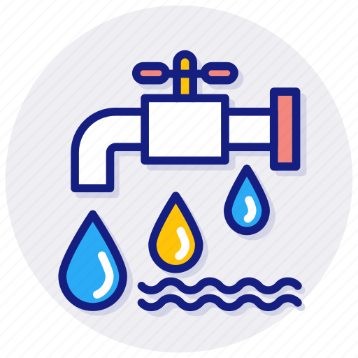 Water, agriculture, irrigation, save, stress, faucet, leak icon - Download on Iconfinder