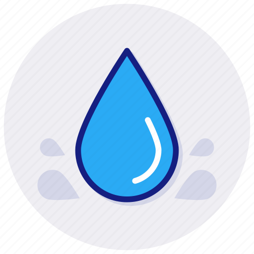 Water, drop, droplet, liquid, moisture, pure, hydrology icon - Download on Iconfinder