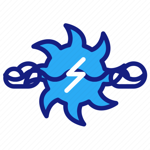 Hydro, power, dam, ecology, electricity, water, cogwheel icon - Download on Iconfinder