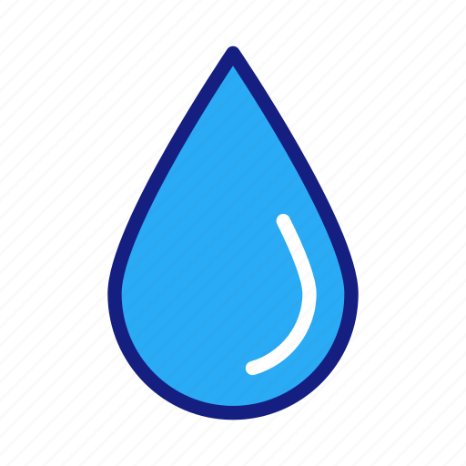 Water, drop, droplet, liquid, moisture, pure, hydrology icon - Download on Iconfinder