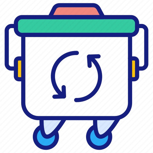 Trash, container, dustbin, recycle, bin, recycling, waste icon - Download on Iconfinder