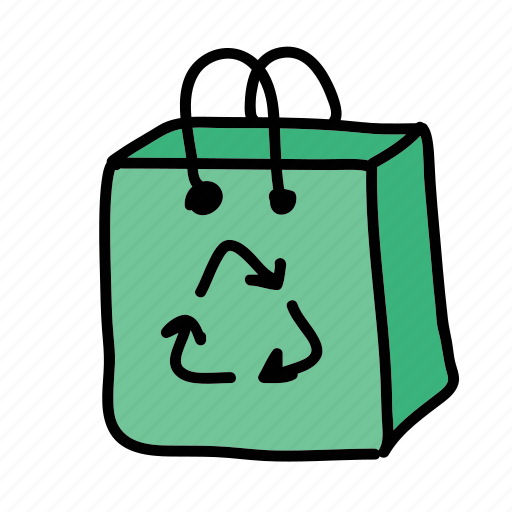 Bag, eco, nature, preserve, recycle, reduce, save icon - Download on Iconfinder