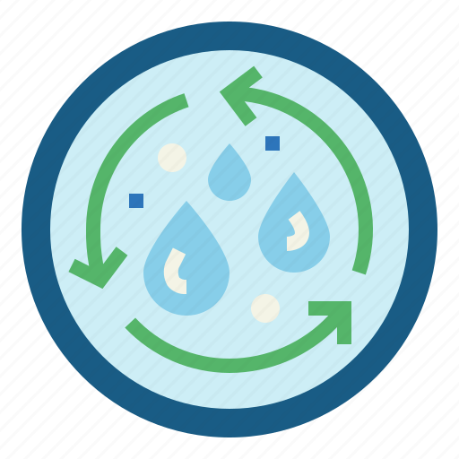 Cycle, ecology, environment, recycled, water icon - Download on Iconfinder