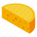 farm, cheese, isometric