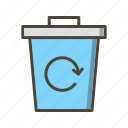 garbage recycle, recycle bin, recycle
