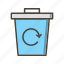 garbage recycle, recycle bin, recycle 